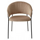 Стул ГЕММА, цвет капучино H65, велюр / черный каркас М-City Стул ГЕММА, цвет капучино H65, велюр / черный каркас М-City