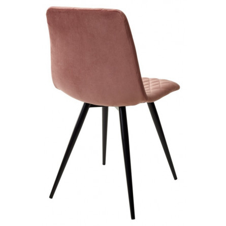 Стул CHILLI-X РОЗОВЫЙ 15, велюр / черный каркас М-City