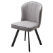 Стул MODE 360 град. поворот. B22 Серый, велюр / черный каркас, М-City