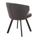 Стул SKAT 360 град. поворот. B28 Темно-серый, велюр / черный каркас, М-City Стул SKAT 360 град. поворот. B28 Темно-серый, велюр / черный каркас, М-City