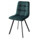 Стул CHILLI SQUARE BLUVEL-78 GREEN, велюр / черный каркас, М-City