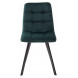 Стул CHILLI SQUARE BLUVEL-78 GREEN, велюр / черный каркас, М-City Стул CHILLI SQUARE BLUVEL-78 GREEN, велюр / черный каркас, М-City