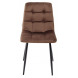 Стул CHILLI G062-10 шоколадный, велюр / черный каркас М-City Стул CHILLI G062-10 шоколадный, велюр / черный каркас М-City