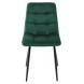 Стул CHILLI G062-18 зеленый, велюр / черный каркас М-City Стул CHILLI G062-18 зеленый, велюр / черный каркас М-City