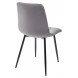 Стул CHILLI G062-40 серый, велюр / черный каркас М-City Стул CHILLI G062-40 серый, велюр / черный каркас М-City