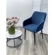 Стул BRANDY-X СИНИЙ 29, велюр / черный каркас М-City Стул BRANDY-X СИНИЙ 29, велюр / черный каркас М-City