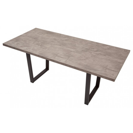 Стол ЛОФТ 160 Оникс/ Черный М-City