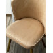 Стул МОНЕ ZIZI 605 Латте, велюр / Золотой каркас M-City Стул МОНЕ ZIZI 605 Латте, велюр / Золотой каркас M-City
