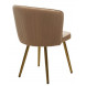 Стул МОНЕ ZIZI 605 Латте, велюр / Золотой каркас M-City Стул МОНЕ ZIZI 605 Латте, велюр / Золотой каркас M-City