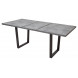 Стол ЛОФТ 160 Бетон Портленд/ Черный М-City Стол ЛОФТ 160 Бетон Портленд/ Черный М-City
