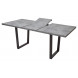 Стол ЛОФТ 160 Бетон Портленд/ Черный М-City Стол ЛОФТ 160 Бетон Портленд/ Черный М-City