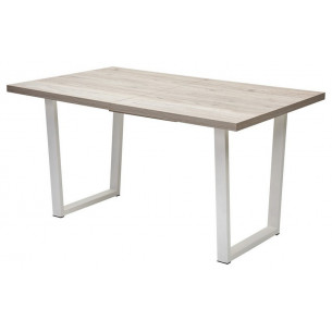 Стол ЛОФТ 160 Дуб Анкона/ Белый М-City