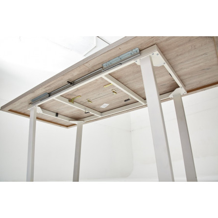 Стол ЛОФТ 160 Дуб Анкона/ Белый М-City