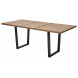 Стол ЛОФТ 160 Дуб Канзас/ Черный М-City Стол ЛОФТ 160 Дуб Канзас/ Черный М-City