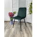 Стул DUKE BLUVEL-78 GREEN, велюр / черный каркас М-City Стул DUKE BLUVEL-78 GREEN, велюр / черный каркас М-City