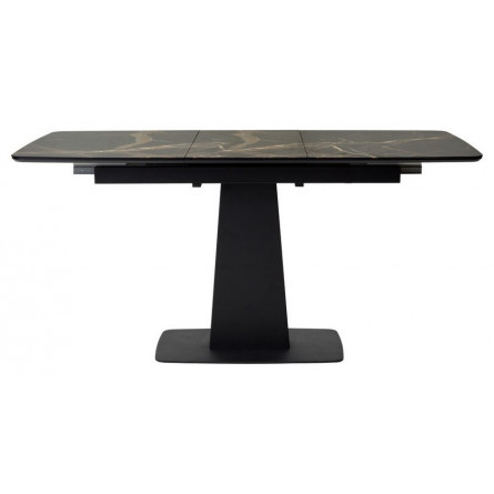 Стол Слим 120 МЕЙДЖИК, стекло / черный М-City