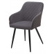 Стул BRANDY 505-38 Графит, велюр "беспальчиковый" / черный каркас, М-City