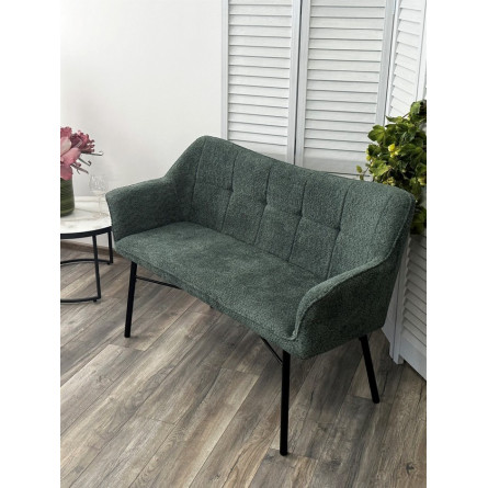 Скамья BERGAMO UF998-11 малахит, букле / Товарный знак DISAUR