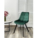 Стул ONION G062-18 зеленый, велюр/ черный каркас М-City