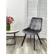 Стул ONION G062-40 серый, велюр/ черный каркас М-City