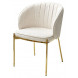 Стул DIANA TRF-11 светло-бежевый / золотой каркас М-City