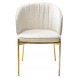Стул DIANA TRF-11 светло-бежевый / золотой каркас М-City Стул DIANA TRF-11 светло-бежевый / золотой каркас М-City