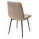 Стул ДИЛАН, цвет темно-бежевый 08, ткань / черный каркас М-City Стул ДИЛАН, цвет темно-бежевый 08, ткань / черный каркас М-City
