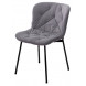 Стул MILAN 505-35 Серый, без "пальчиковый" / черный каркас М-City