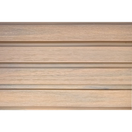 Вертикальная стеновая панель NauticPrime Line ДПК 219*26*4000мм, цвет Тик