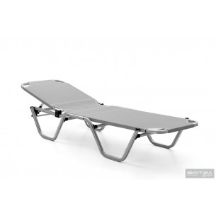 Шезлонг Dias алюминиевый, серый