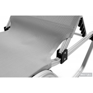 Шезлонг Dias алюминиевый, серый