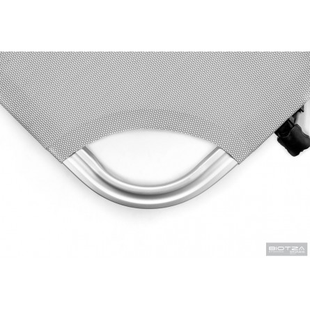 Шезлонг Dias алюминиевый, серый