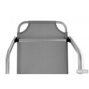 Шезлонг Dias алюминиевый, серый