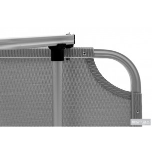 Шезлонг Dias алюминиевый, серый