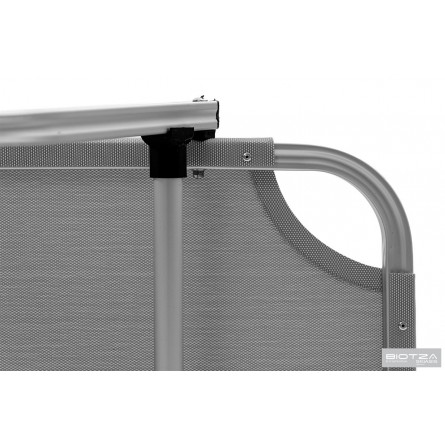 Шезлонг Dias алюминиевый, серый