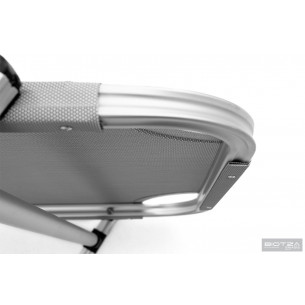 Шезлонг Dias алюминиевый, серый