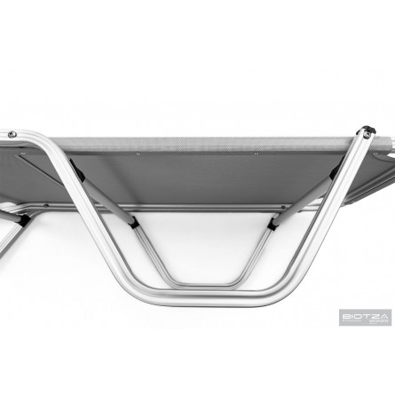 Шезлонг Dias алюминиевый, серый