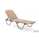 Шезлонг Dias алюминиевый, бежевый Шезлонг Dias алюминиевый, бежевый