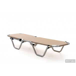 Шезлонг Dias алюминиевый, бежевый
