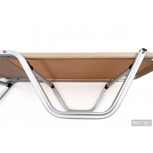 Шезлонг Dias алюминиевый, бежевый