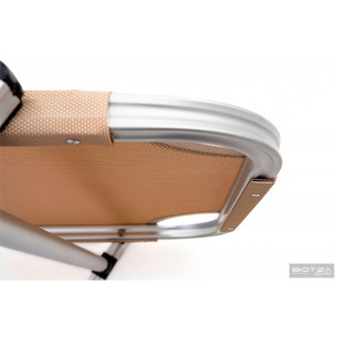 Шезлонг Dias алюминиевый, бежевый