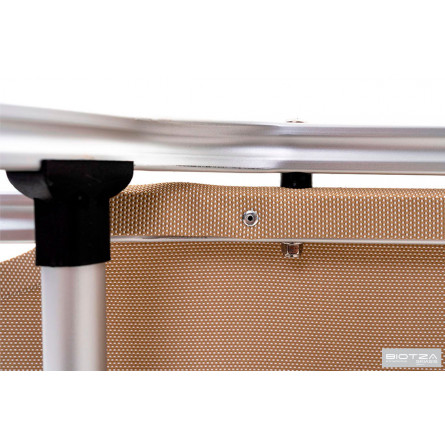 Шезлонг Dias алюминиевый, бежевый