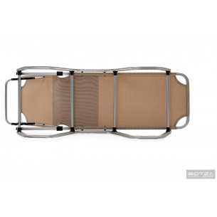 Шезлонг Dias алюминиевый, бежевый