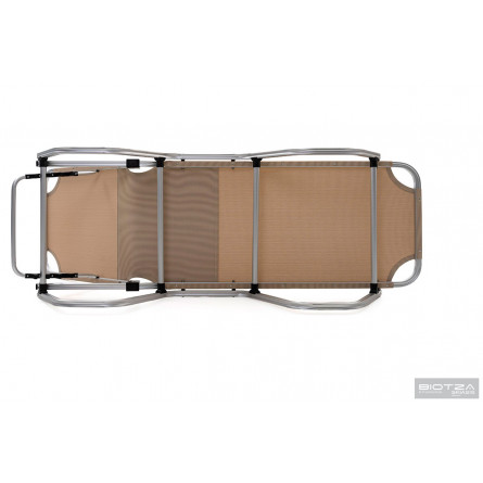 Шезлонг Dias алюминиевый, бежевый