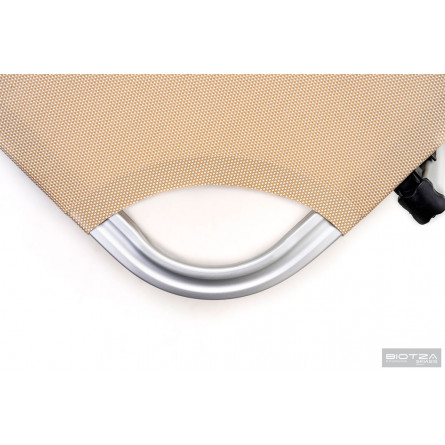 Шезлонг Dias алюминиевый, бежевый