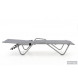 Шезлонг Hera алюминиевый, серый Шезлонг Hera алюминиевый, серый