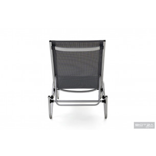 Шезлонг Hera алюминиевый, серый