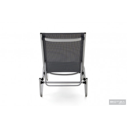 Шезлонг Hera алюминиевый, серый