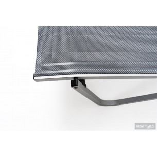 Шезлонг Hera алюминиевый, серый