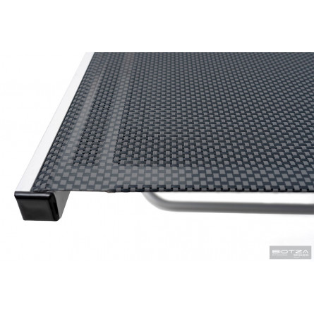 Шезлонг Hera алюминиевый, антрацит